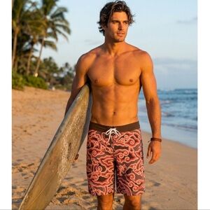 Vintage Patagonia Pataloha Board Shorts Megamendung Cloud Batik